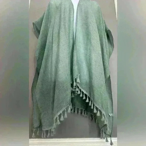 Kimono/Coverup Tassel Open Front (62) - Picture 3 of 8